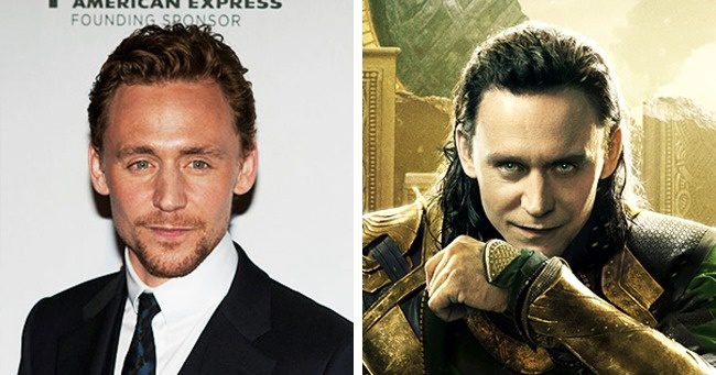 Tom Hiddleston alias Loki