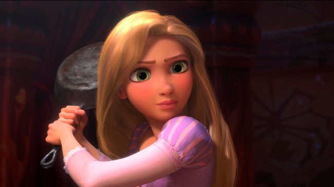 Az összes Diseny hercegnő közül egyedül Rapunzel-nek van zöld szeme
