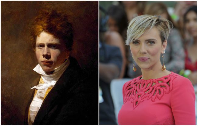 Egy skót festő, Sir David Wilkie és Scarlett Johansson