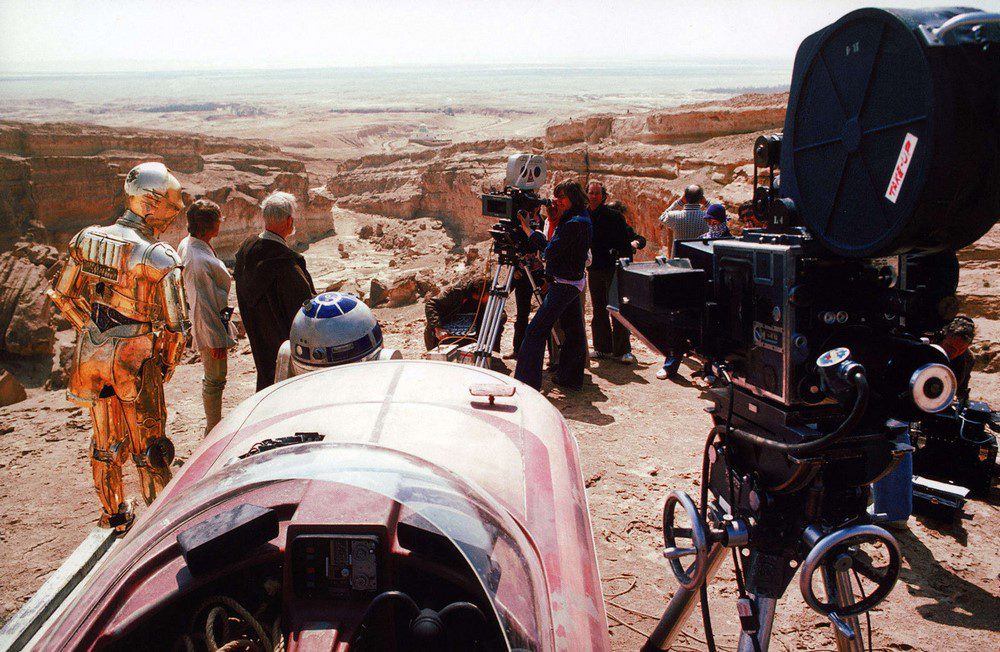 27 elképesztő kulisszafotó a legelső Star Wars filmről