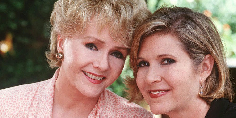 Debbie Reynolds és Carrie Fisher