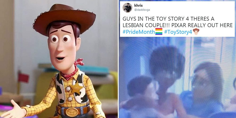 Leszbikus jelenet hódít a Toy Story 4-ben