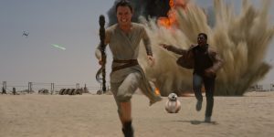 Rey és Finn akcióban