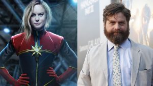 A hét színészei - Brie Larson és Zach Galifianakis