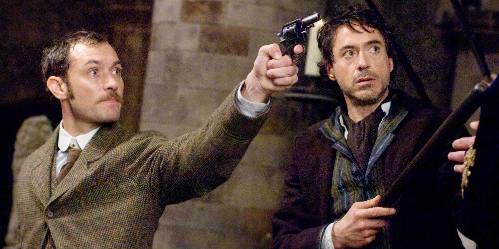 Robert Downey jr. és Jude Law - Sherlock Holmes (2009)