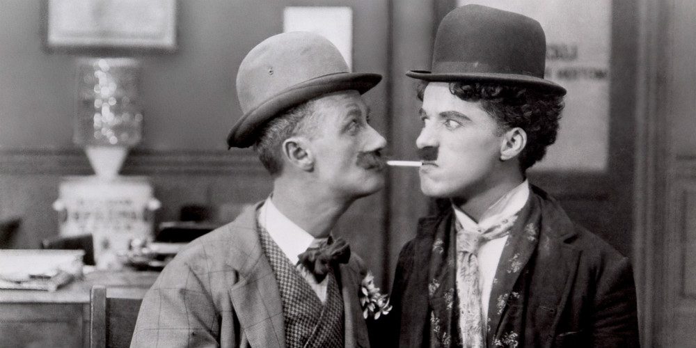 Chaplin a filmstúdióban (1916)