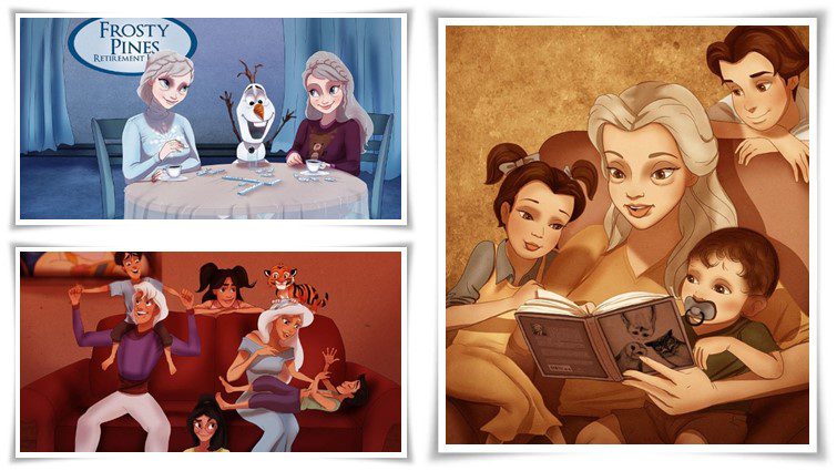 A 8 legismertebb Disney hercegnő, akik a nyugdíjas éveiket élvezik