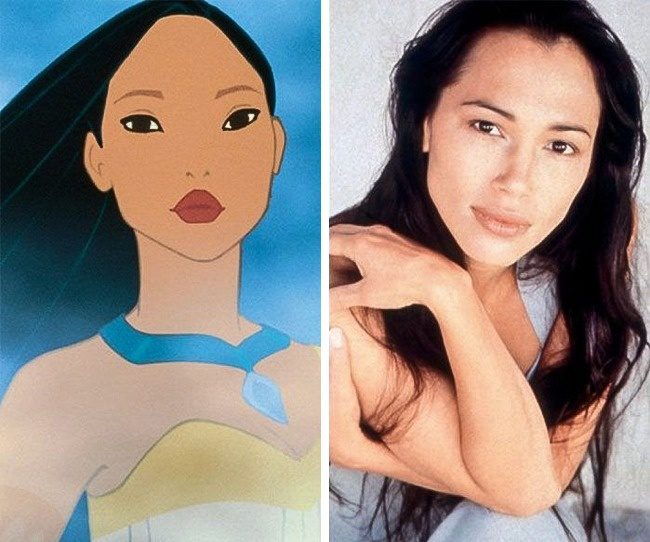 Pocahontas és Irene Bedard