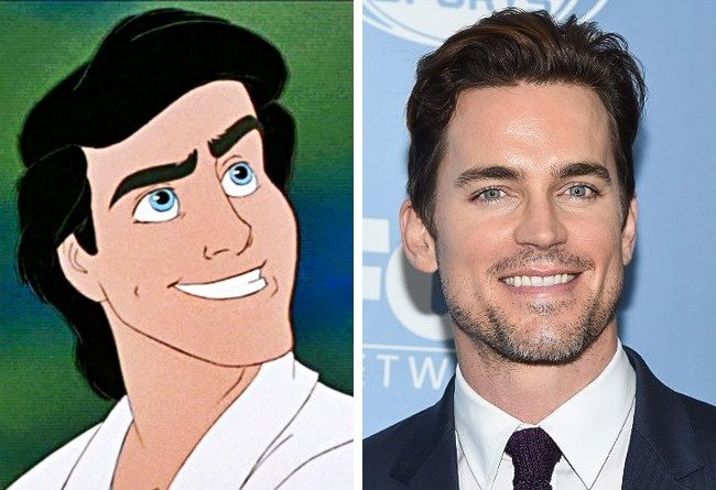 Eric herceg (A kis hableány) és Matt Bomer