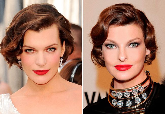 Milla Jovovich és Linda Evangelista