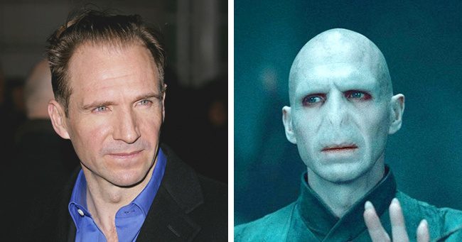 Ralph Fiennes alias Lord Voldemort