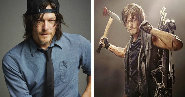 Norman Reedus alias Daryl