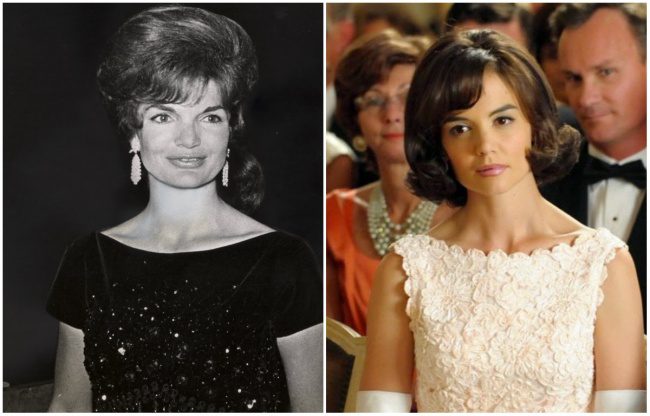 Jackie Kennedy és Katie Holmes