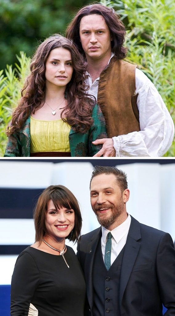 Tom Hardy és Charlotte Riley