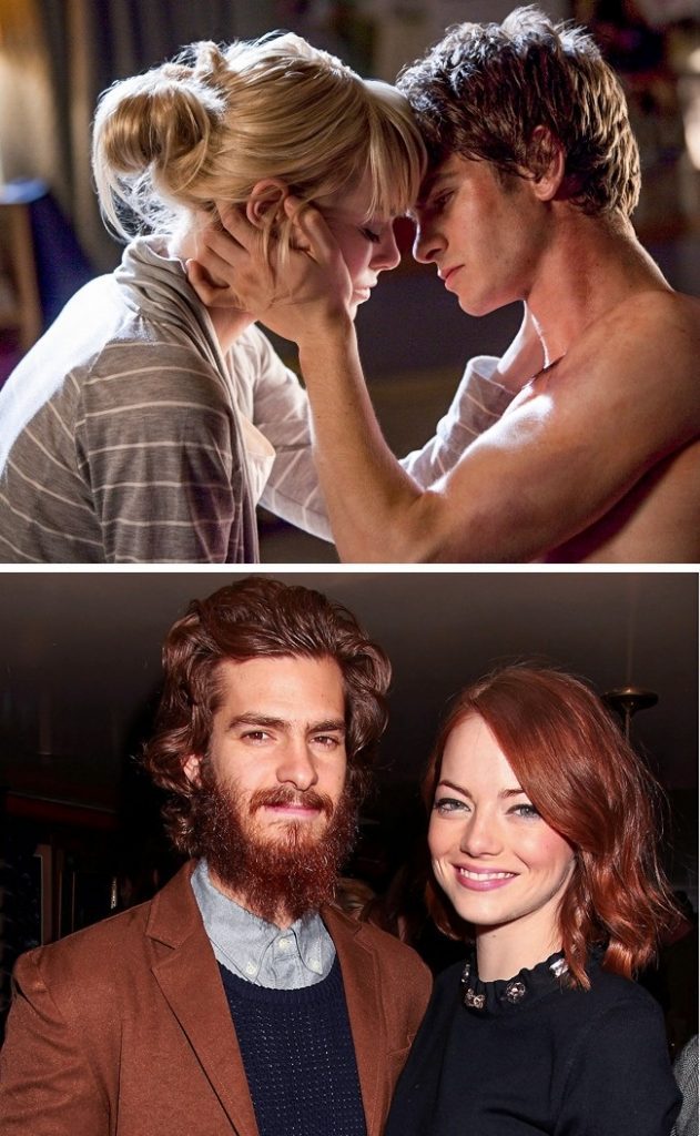 Andrew Garfield és Emma Stone