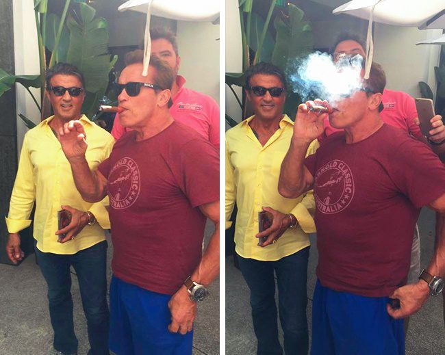 Sylvester Stallone és Arnold Schwarzenegger