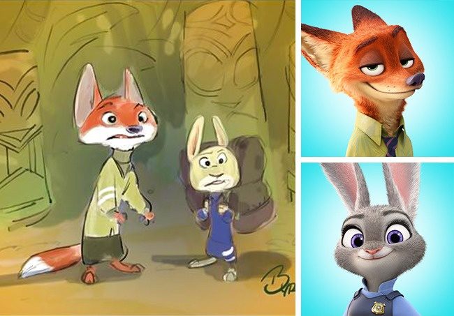 Nick Wilde és Judy Hopps - Zootropolis - Állati nagy balhé