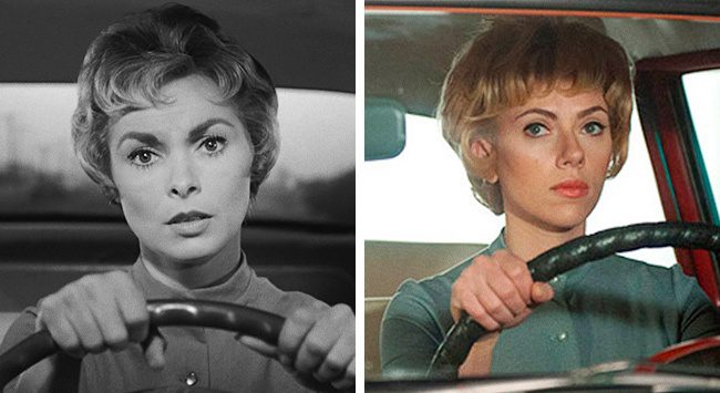 Janet Leigh és Scarlett Johansson