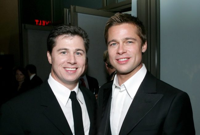 Doug Pitt világhírű bátyjával, Brad Pitt-tel
