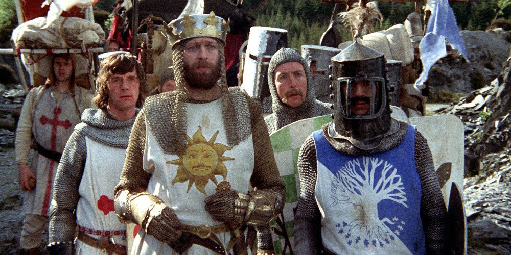 Gyaloggalopp (Monty Python and the Holy Grail, 1975)