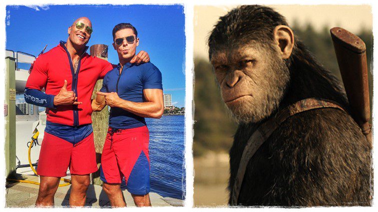 Heti mozibemutatók (2017.07.13-tól) – Dwayne Johnson és a majmok!