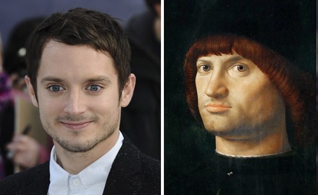 Antonello da Messina-nak jó érzéke lehetett a filmsztárokhoz, ugyanis Elijah Wood-ot (2011) is vászonra vitte 1475-ben