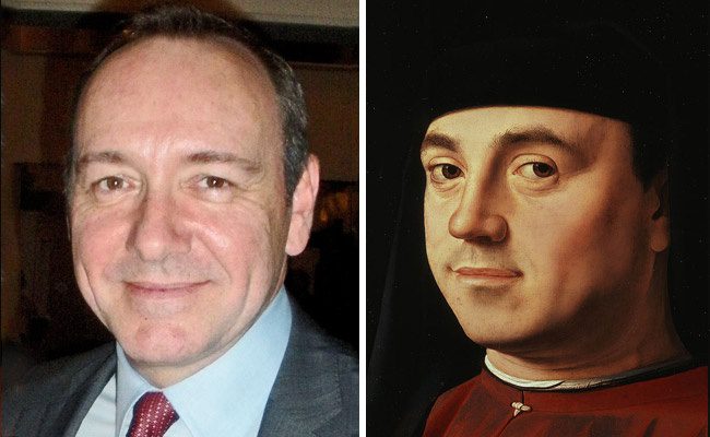 Kevin Spacey (2010) 1475-ben került fel a vászonra Antonello da Messina keze által