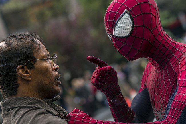 Jamie Foxx és Andrew Garfield - A csodálatos Pókember 2. (2014)