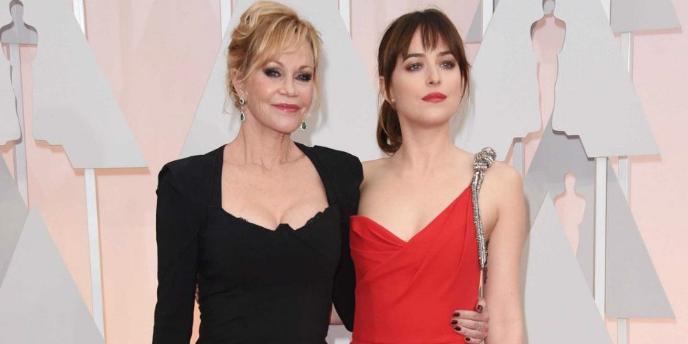 Melanie Griffith és Dakota Johnson