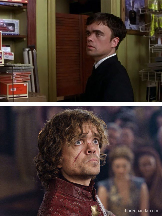 6) Peter Dinklage, mint Finbar Mcbride (Állomásfőnök - 2003), és mint Tyrion Lannister