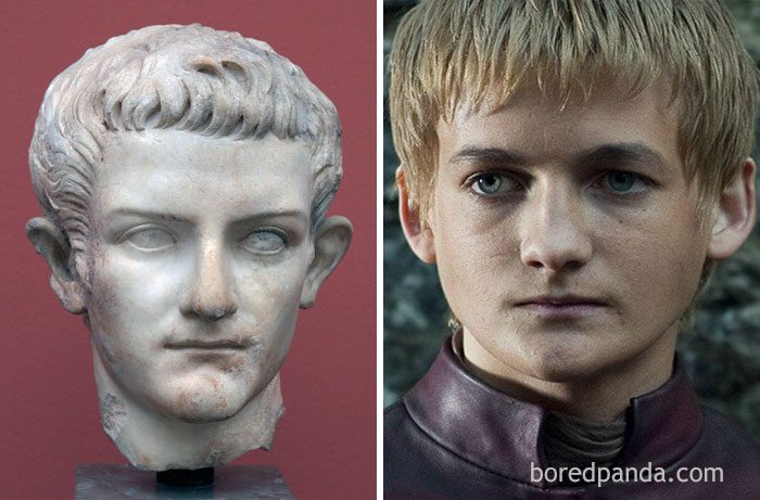 4) Caligula római császár és a Trónok harca legutáltabb szereplője, Jack Gleeson.