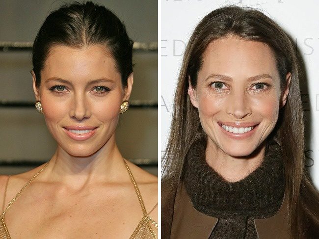 Jessica Biel és Christy Turlington