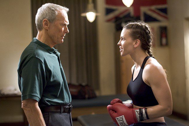 2) Clint Eastwood és Hilary Swank - A millió dolláros bébi (2004)