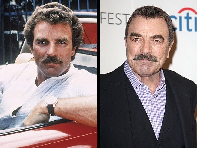 1) Tom Selleck — Thomas Sullivan Magnum, Magnum