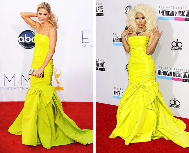 3) Julie Bowen vs. Nicki Minaj