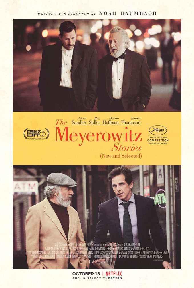 Adam Sandler főszereplésével itt a The Meyerowitz Stories első előzetese