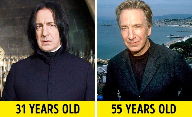 12) Severus Snape / Alan Rickman