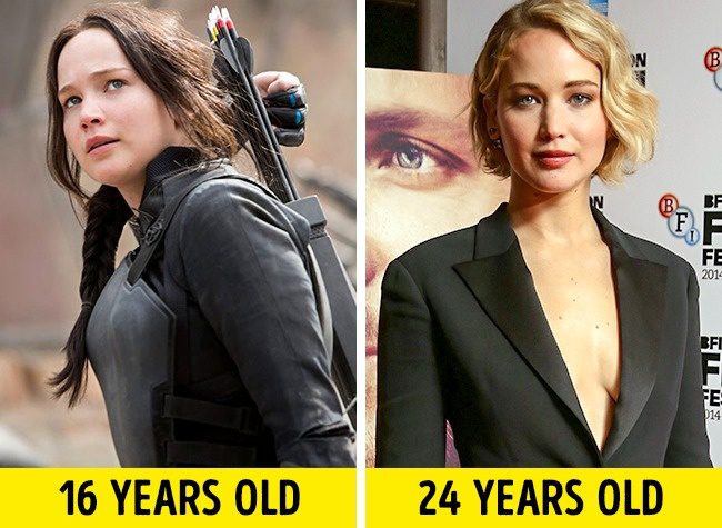 5) Katniss Everdeen / Jennifer Lawrence