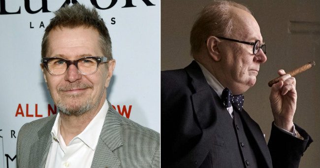 Gary Oldman félve fogadta el Churchill szerepét