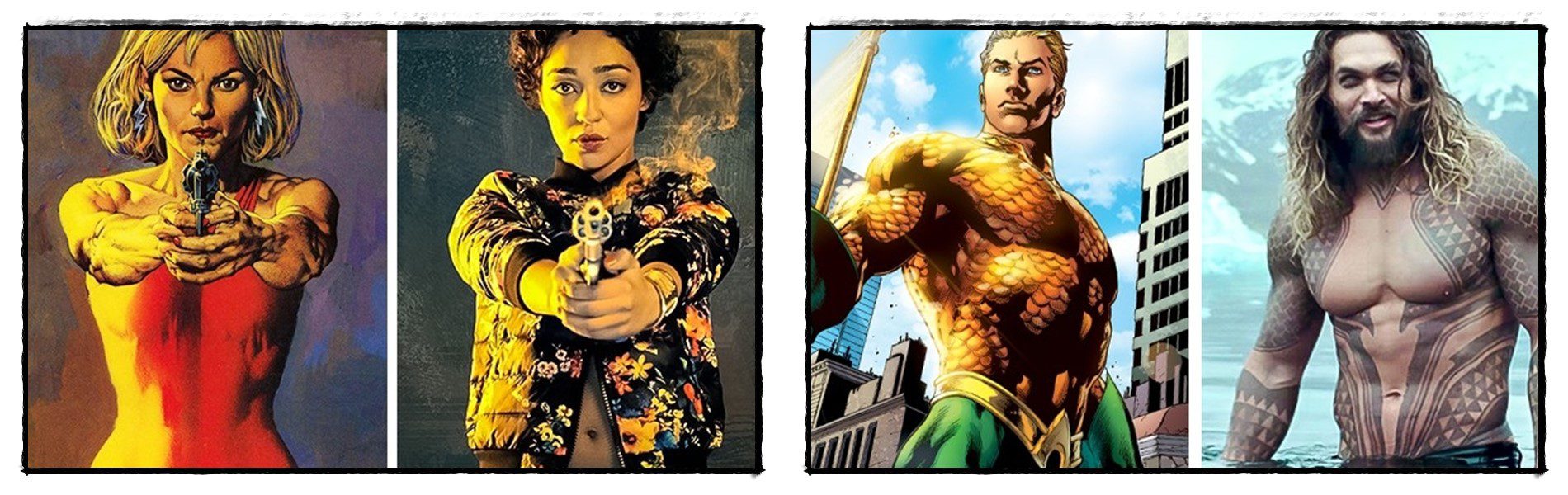 DC és Marvel hősök a képregények alapján