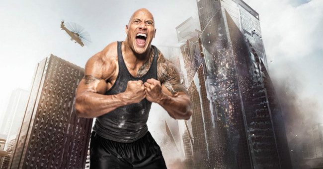 Dwayne Johnson megint megrengette az internetet