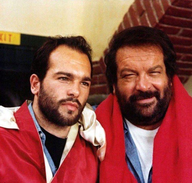 Bud Spencer fia kiköpött apja - Ezen a fotón még együtt pózolnak