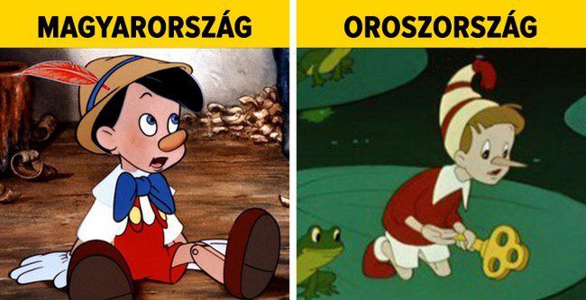 Így néznek ki kedvenc rajzfilmjeink a világ más országaiban