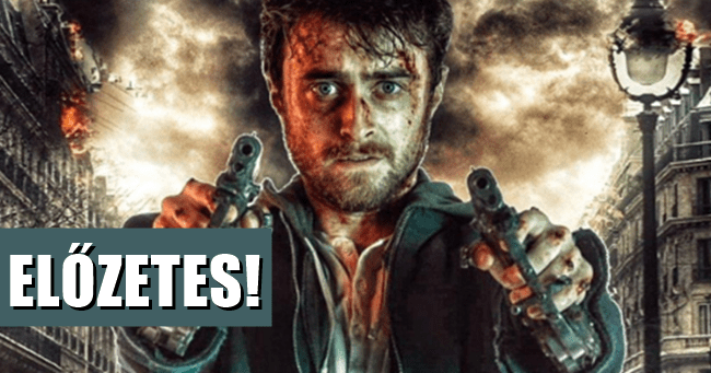 Őrült előzetest kapott a Daniel Radcliffe főszereplésével érkező Guns Akimbo