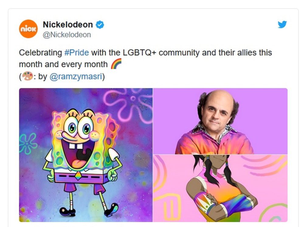 Döbbenet! Most már SpongyaBob, a népszerű rajzfilmfigura is az LMBTQ-közösség tagja