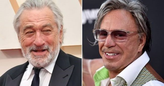 Mickey Rourke kibukott és megfenyegette Robert de Nirot