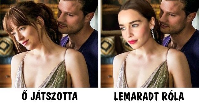 Emilia Clarke, mint Anastasia Steele (A szürke 50 árnyalata)