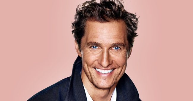 "Isten csodálatos kegyelme miatt áldottnak érezem magam" - Matthew McConaughey