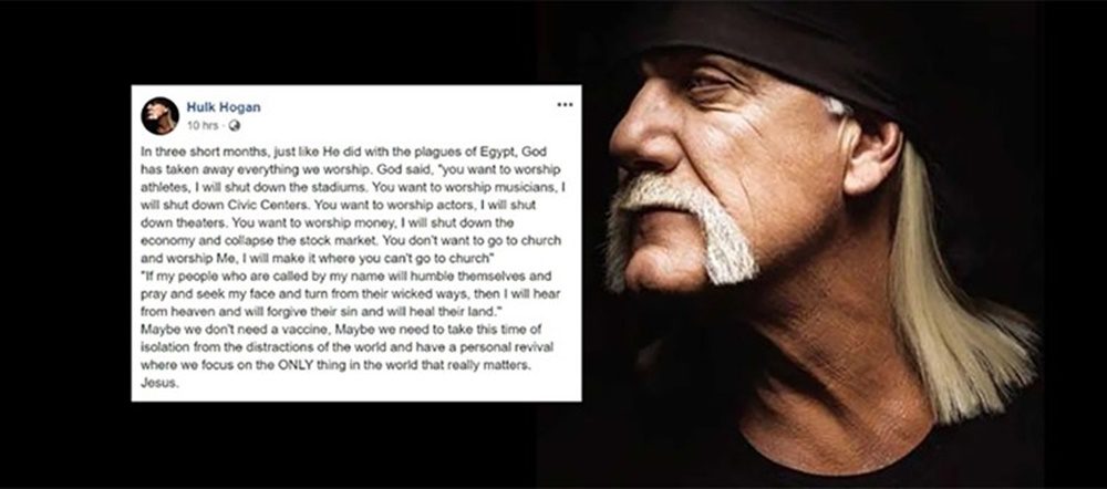 "Csak egy dolog számít: Jézus Krisztus!" - Hulk Hogan