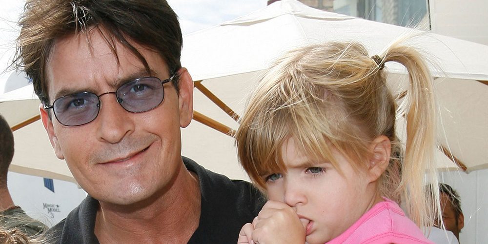 Charlie Sheen ritkán látott lánya felnőtt és csodálatos nő lett belőle